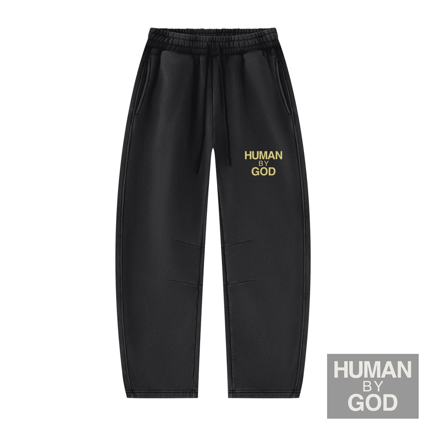 Unisex Vintage Wash Barrel Leg Fleece Sweatpants