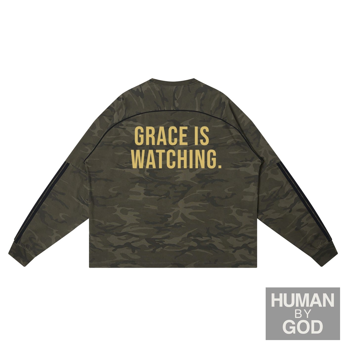 Unisex Camo Loose Long Sleeve T-Shirt