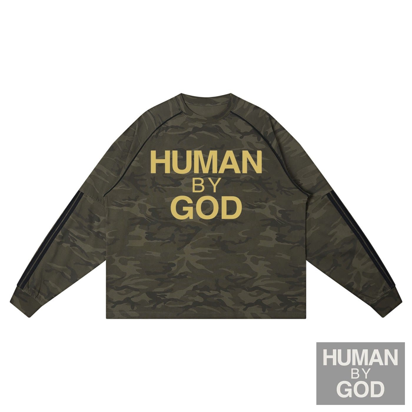 Unisex Camo Loose Long Sleeve T-Shirt
