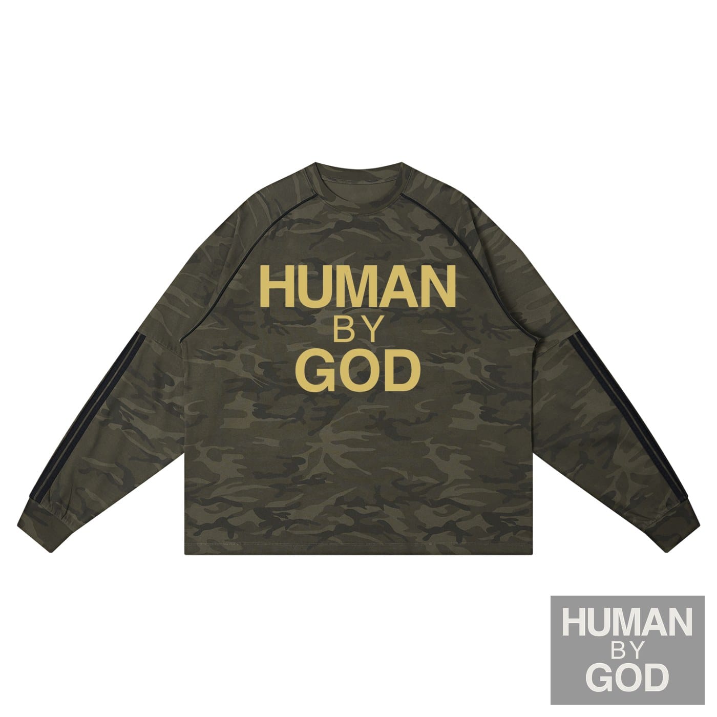 Unisex Camo Loose Long Sleeve T-Shirt