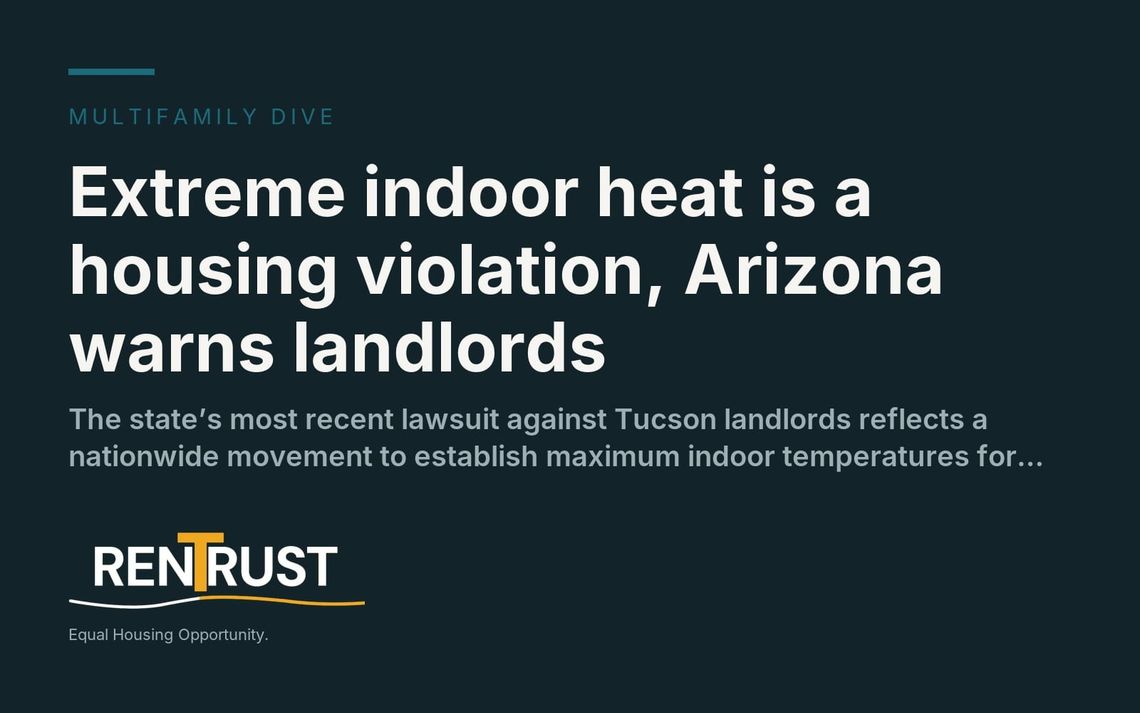 Extreme indoor heat is a housing violation, Arizona warns landlords