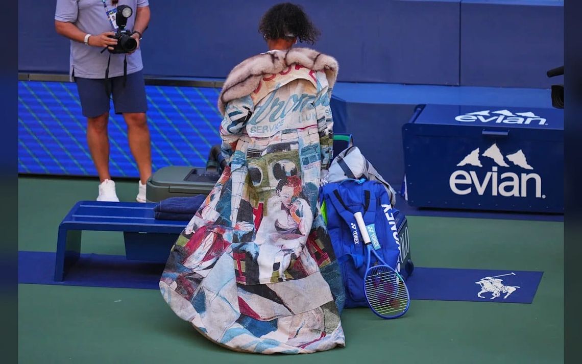Naomi Osaka exits U.S. Open, but not before displaying one more 'swaggy' fashion ensemble