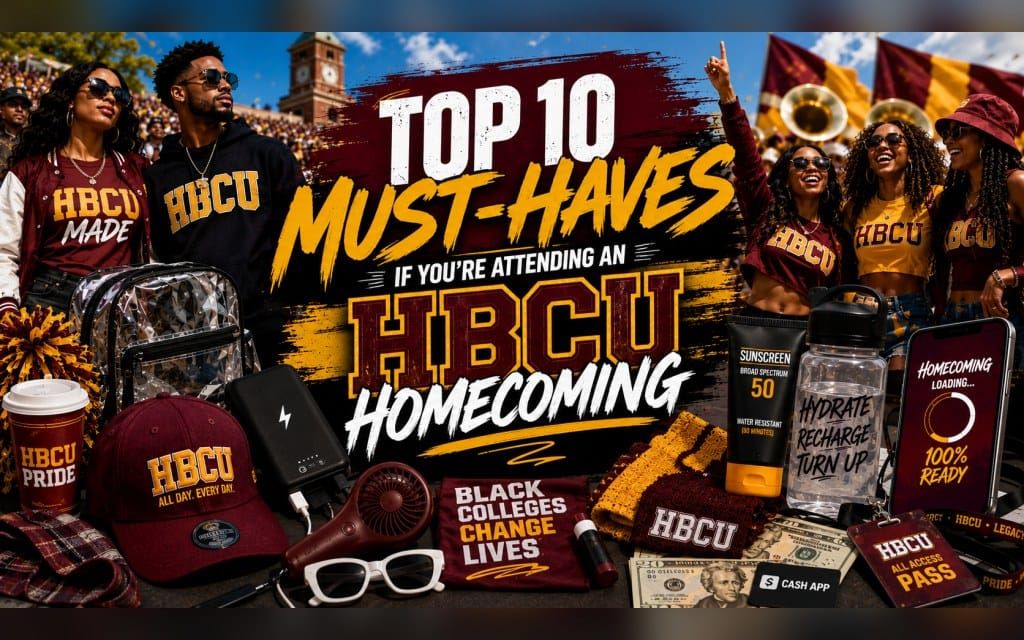Everything You’ll Wish You Packed Before Kickoff: The Real HBCU Homecoming Checklist