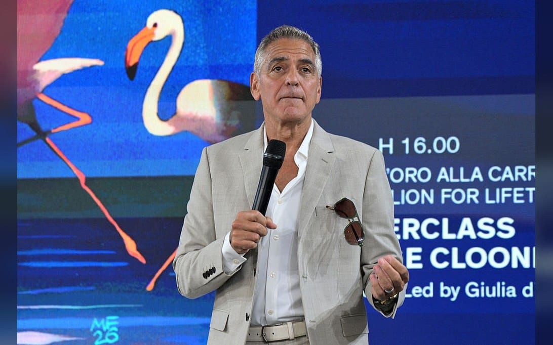 George Clooney Reveals The Rule He Tries To Live By, The Uncertain Path To Acting Success & His Next Movie — Venice Masterclass