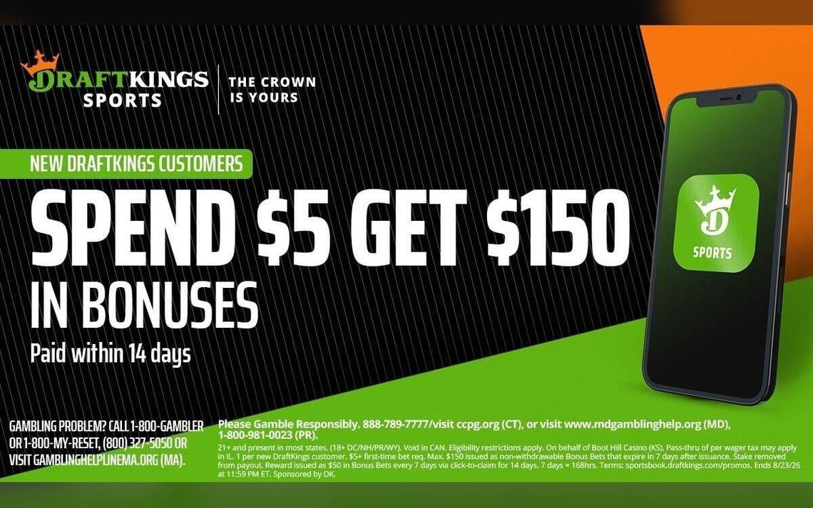 Use DraftKings promo code to get $150 in bonus bets by targeting Cowboys-Ravens, Broncos-Rams, NFL Sunday