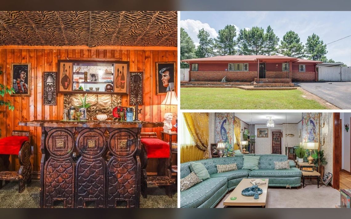 Elvis-Inspired ‘Little Graceland’ Vacation Rental Near Memphis Landmark Finds a Buyer After Listing for $175K