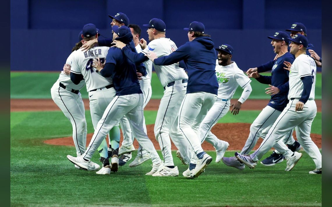 Rays win American League pennant in 7-3 win over Cleveland