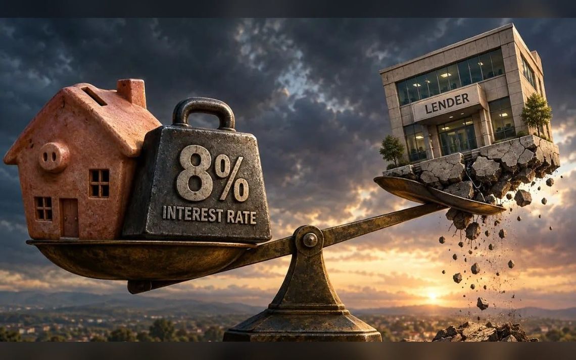 Will mortgage rates nearing 8% force lenders to make cuts or close their doors?