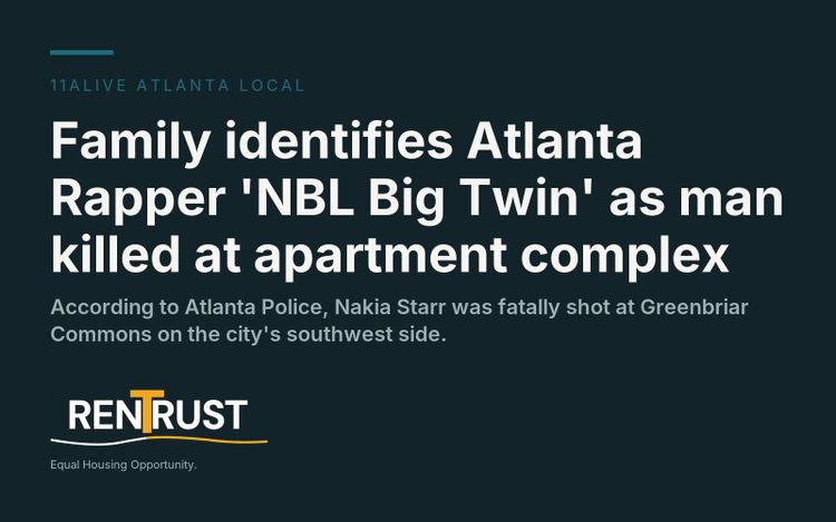 Family identifies Atlanta Rapper 'NBL Big Twin' as man killed at apartment complex