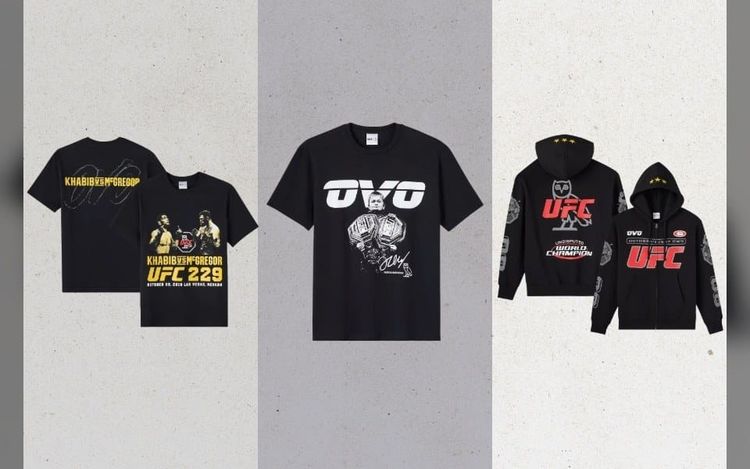 Drake’s Lifestyle Brand OVO Drops UFC Collab, With Famous Fighters Front and Center on New Merch