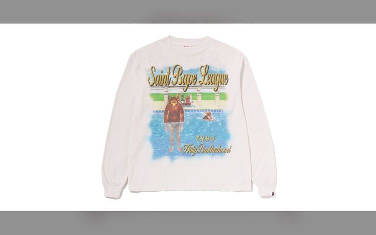 BAPE and ©SAINT Mxxxxxx Serve Up Aged Streetwear and Can Stools
