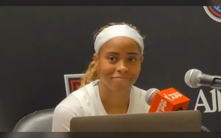 Jordin Canada shares why teammate Angel Reese should win this WNBA Award