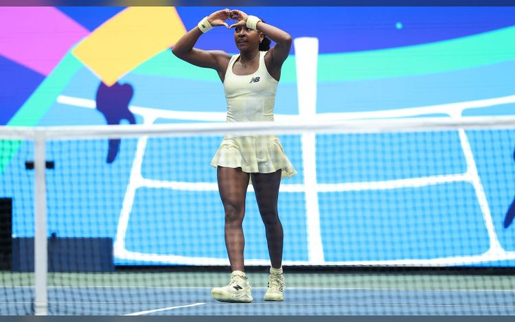 Coco Gauff Comes Back to Reach US Open Semifinals in Custom New Balance Dresses and New Colorway of Her CG2 Signature Shoes