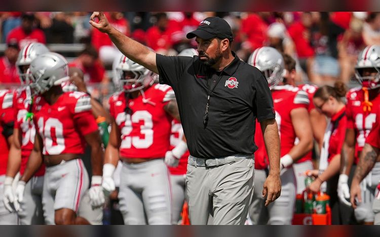 Ohio State football news: Ryan Day couldn't care less about Michigan's Clockgate scandal as Texas looms