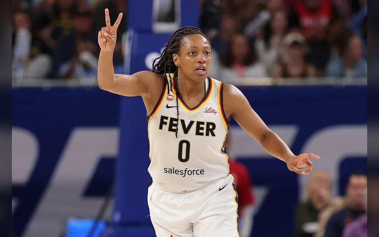 Fever's Kelsey Mitchell breaks A'ja Wilson's WNBA single-season points record