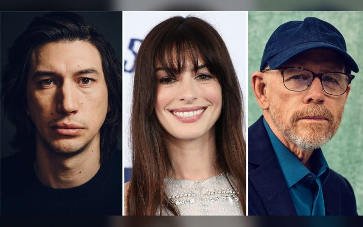 Adam Driver & Anne Hathaway Pic ‘Alone At Dawn’ From Amazon MGM Studios & Imagine To Roll Out At Christmas 2027