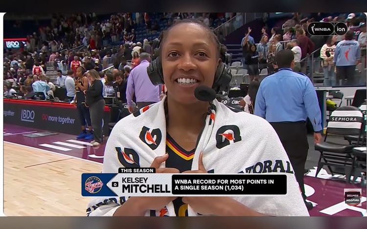 Kelsey Mitchell steals A’ja Wilson’s crown, for now