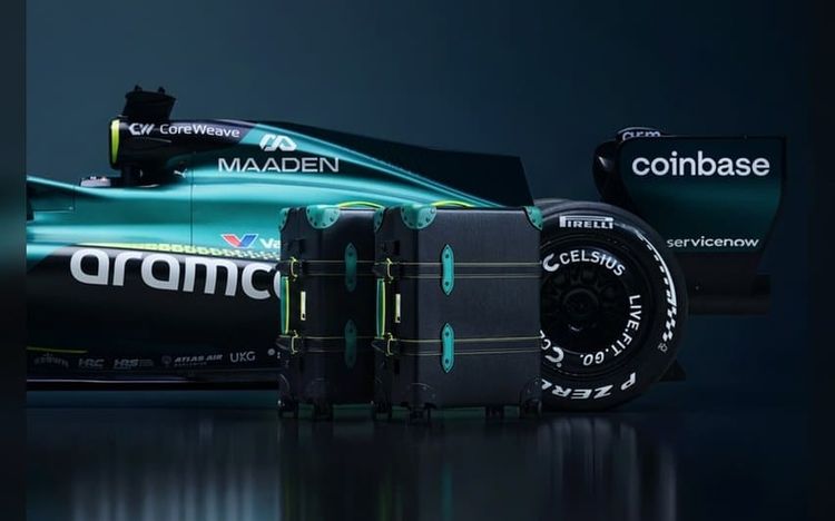 The Globe-Trotter x Aston Martin Aramco F1 Luggage Collection Drops Globally