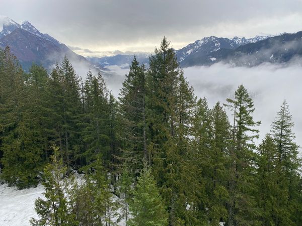 View from Heybrook Lookout near Gold Bar, WA off of Highway 2