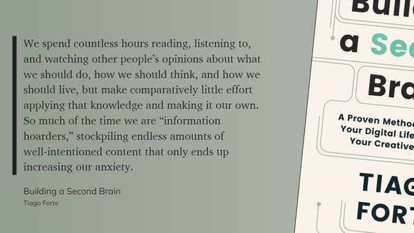 Building a Second Brain Review