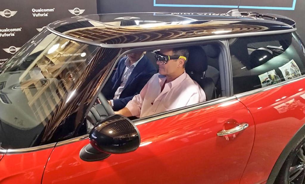 MINI AR Glasses Out for a Test-Drive