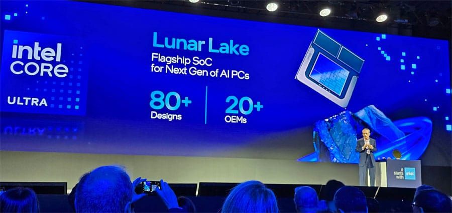 Intel highlights system TOPS for AI during Computex