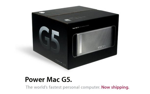 몇주후 Power Mac G5 출하