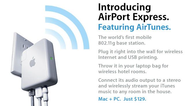 AirPort Express 발표