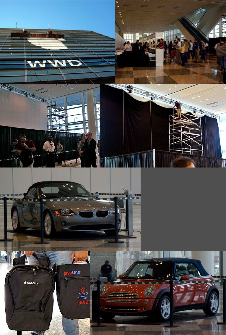 WWDC2004 행사장 이미지
