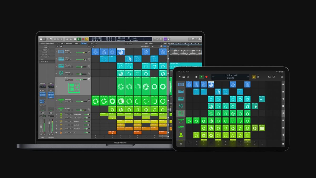 Apple 대규모 업데이트 Logic Pro X 10.5 출시
