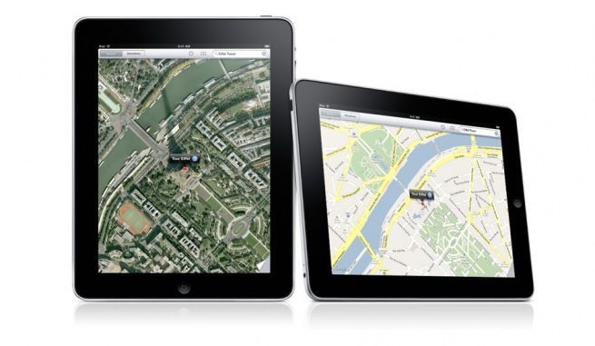 iOS5 에는 지금 그대로 Google Maps 탑재