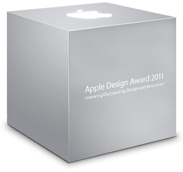 Apple Design Awards 2011 입선 어플리케이션 발표.