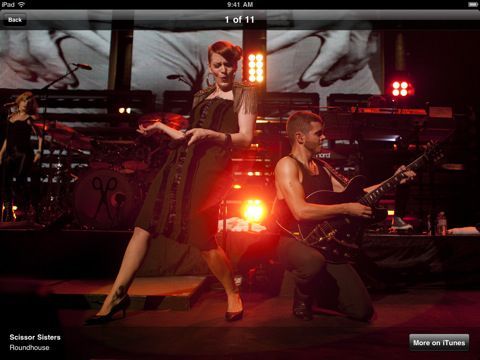 iTunes Festival London 2011 라이브 스트리밍 중계를 시청할 수있는 앱 공개.