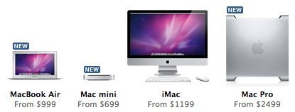 새로운 MacBook Air와 Mac Pro 발매 초읽기?