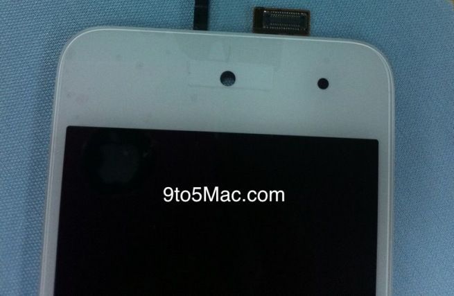 [루머] iPod touch 화이트 모델 프런트 패널 사진