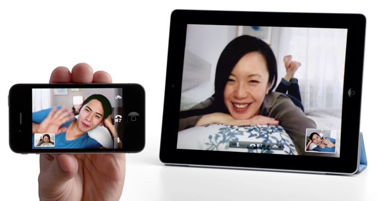 Apple 일본, iPhone 4 TV광고, FaceTime, AirPlay 공개