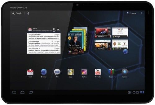 Apple. Xoom 디자인 놓고 Motorola 제소