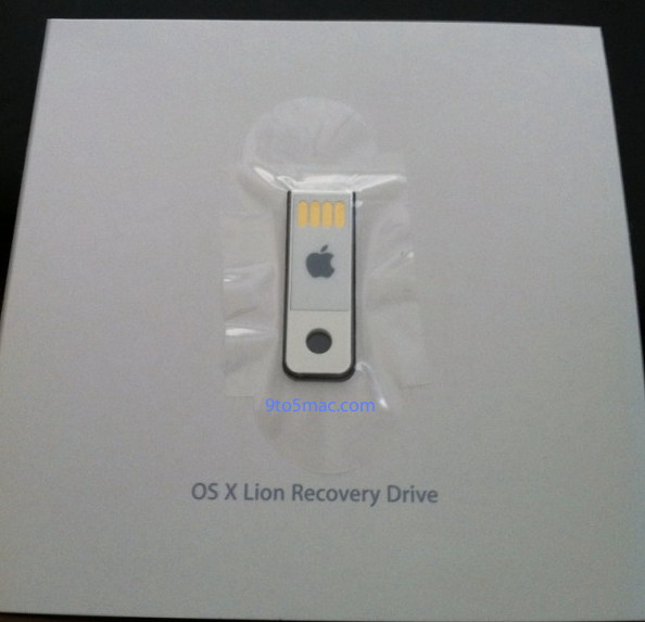 Mac OS X Lion의 USB 메모리 버전. 8월 중 발매.