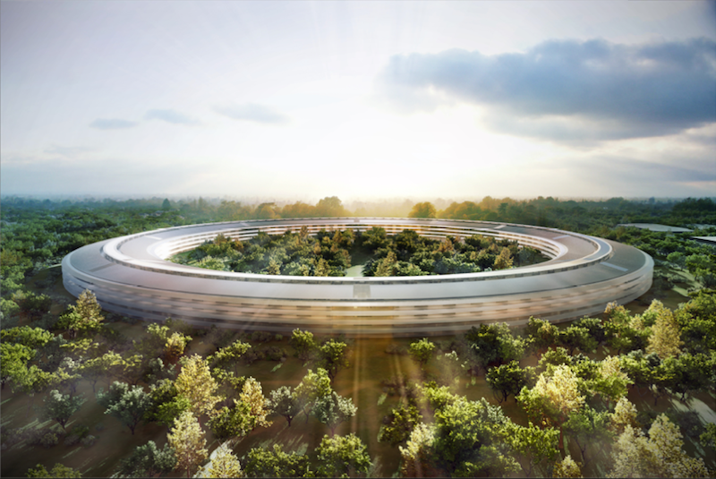 Apple, 신사옥 건설 계획에 일부 수정된 개정판 제출.