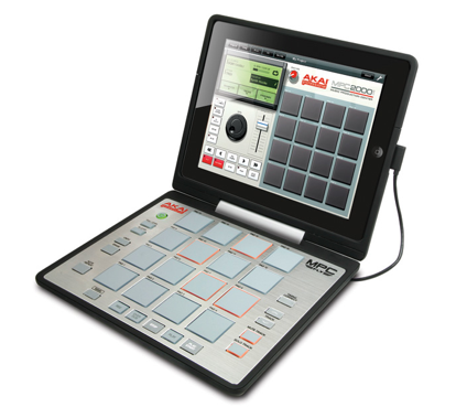 AKAI professional, iPad 2 케이스 일체형 휴대용 MPC MPC FLY를 발표.