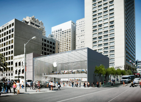 Apple Store San Francisco 직영점이 Union Square로 새롭게 이전 예정