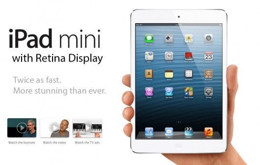 2013년 1분기 iPad mini의 출하량은 1250만대로 집계