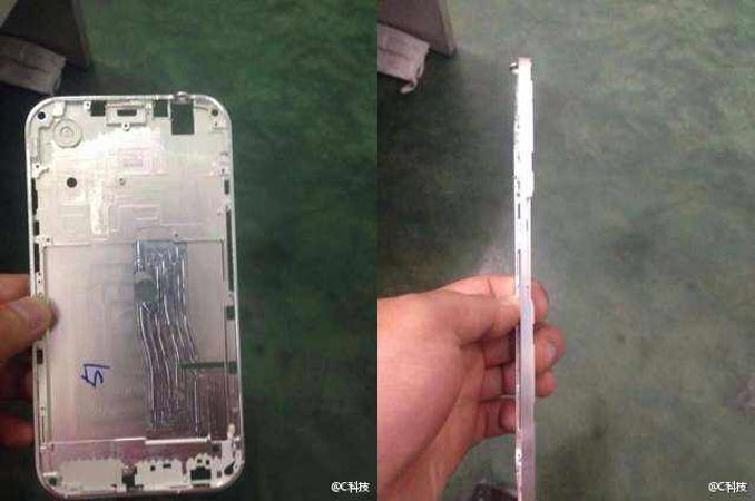 iPhone 6의 프로토 타입으로 보이는 부품 유출?