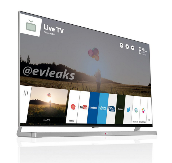 LG Web OS TV 이미지 유출