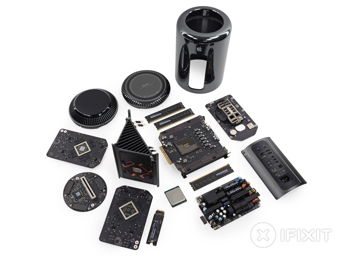iFixit. Mac Pro 분해기 제공