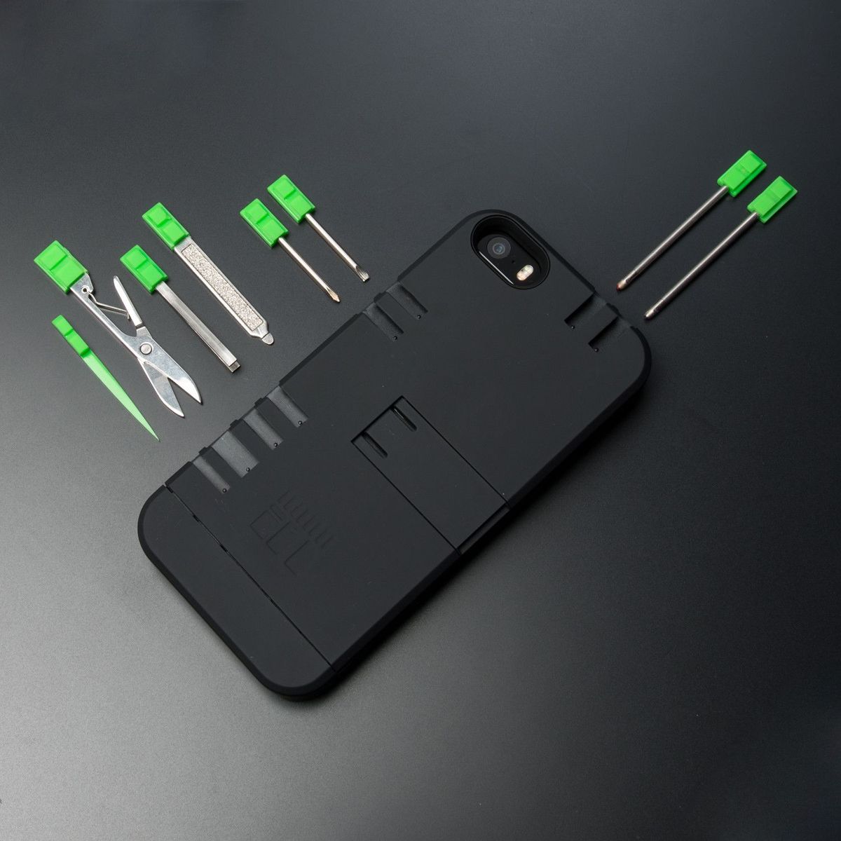 맥가이버칼 iPhone 5 케이스, Black Case