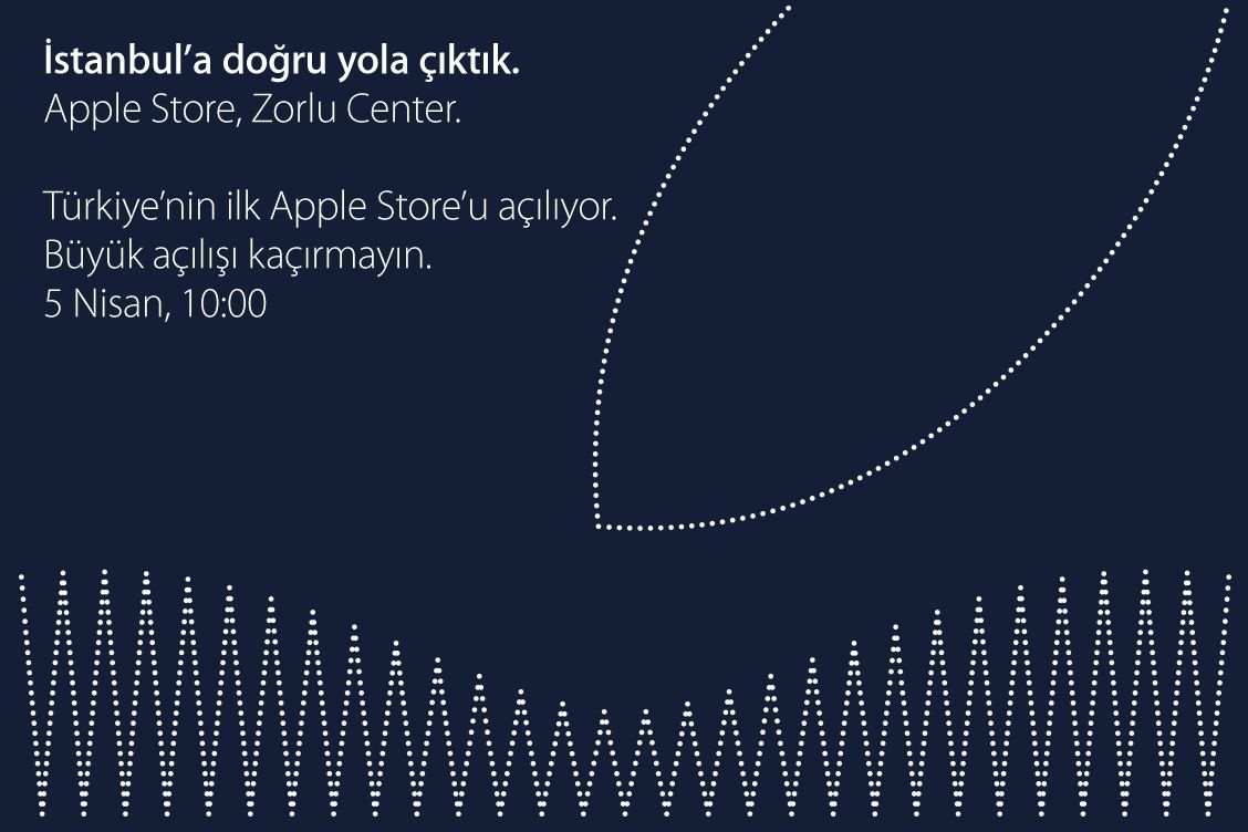 터키 최초 Apple 직영점 Apple Store, Zorlu Center 4월 5일(토) 이스탄불에 오픈