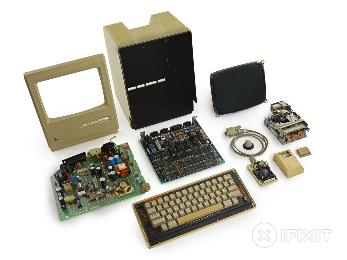Macintosh 128K 분해