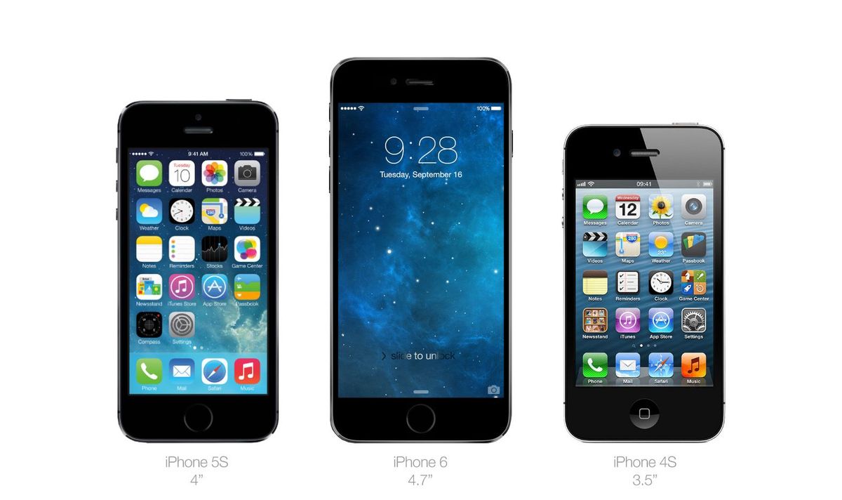 4.7인치 iPhone 6 과연 어떤 크기 일까?