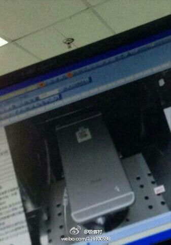 신형 iPhone 6 뒷면 패널 사진 공개, Foxconn